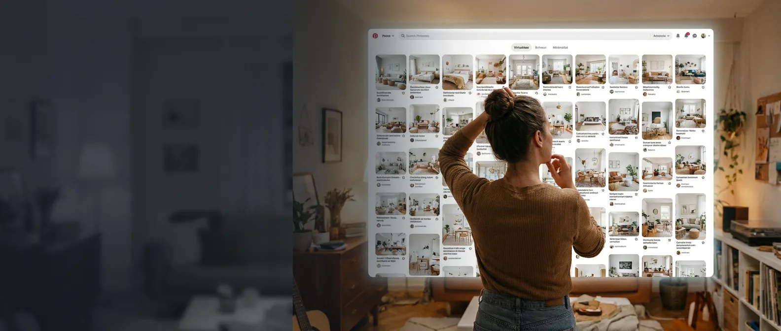 Как сделать интерьер как в Pinterest